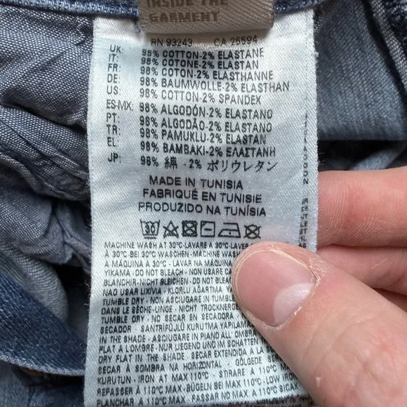 Diesel Belther Jeans Men 31x30 Blue Slim Tapered Stretch Medium Wash Denim 0857N - Picture 10 of 16